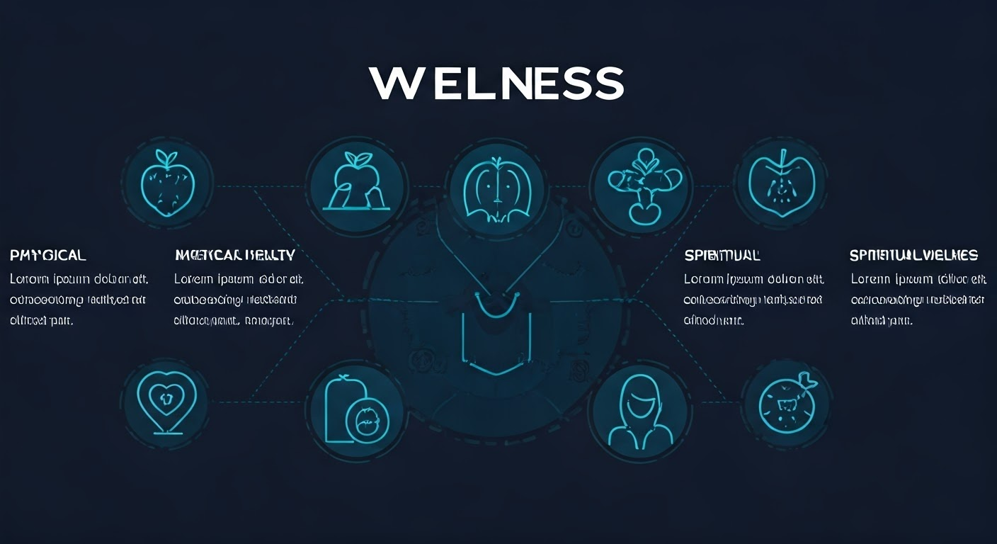 Infographic on wellness pillars