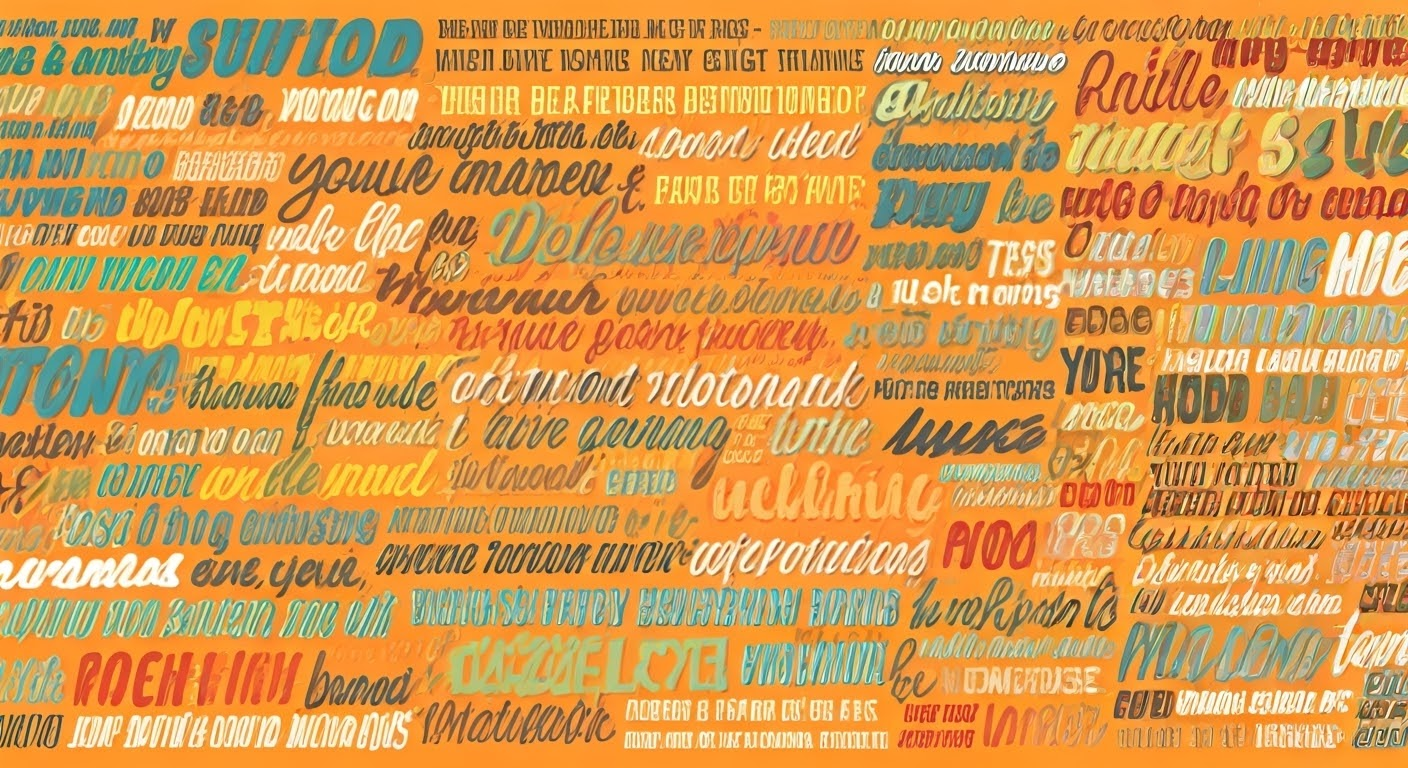 Colorful illustration of inspirational quotes