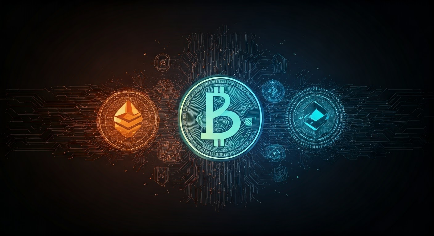 Digital art of Newznav.com Crypto Archives